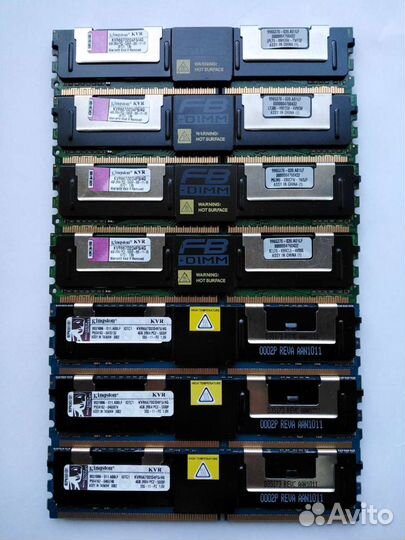 4GB fbdimm DDR2 PC2-5300F-555-11-F0 для сервера