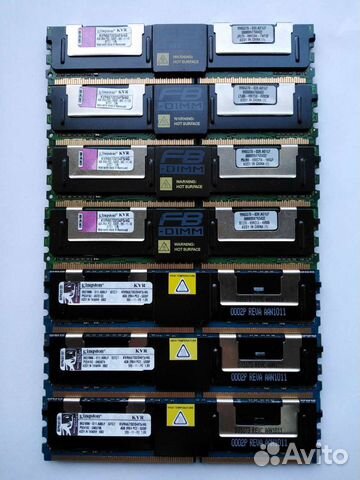 4GB fbdimm DDR2 PC2-5300F-555-11-F0 для сервера