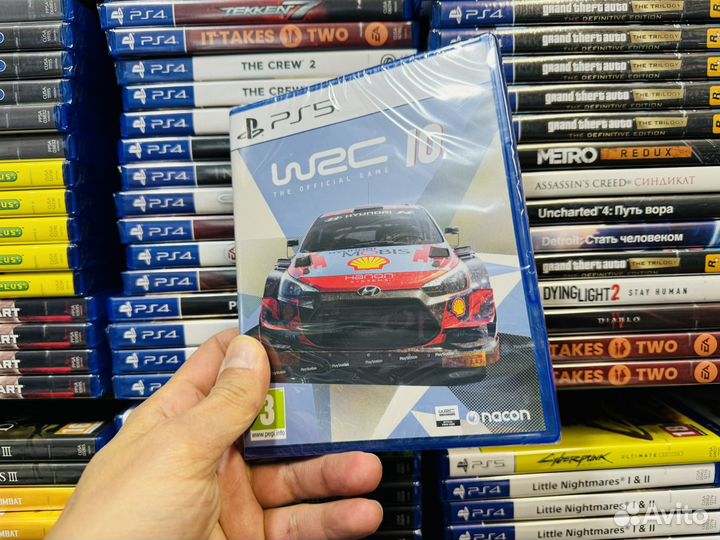 Wrc 10 ps 5 диск новый