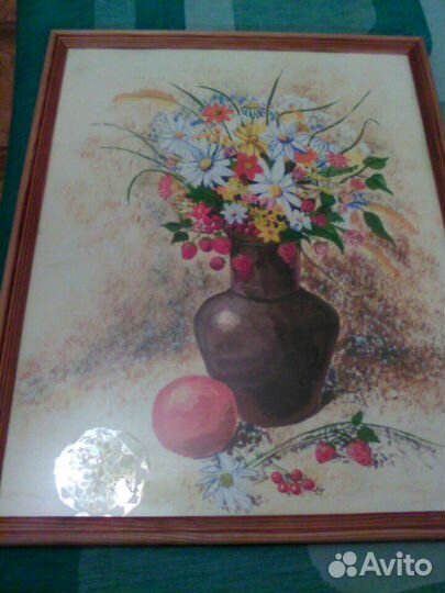 Натюрморт картина -акварель СССР