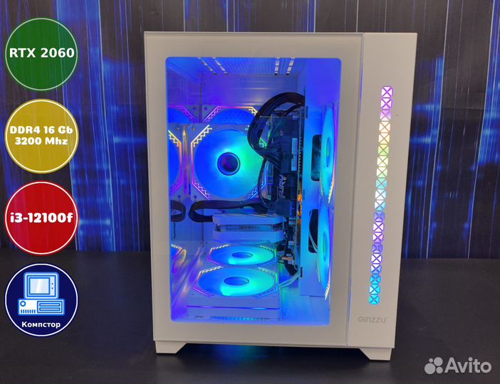 Сборки игровых пк i3-RTX2060-16DDR4-PNO4976028-H610