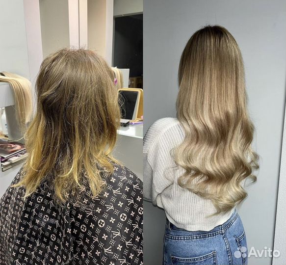 Наращивание волос