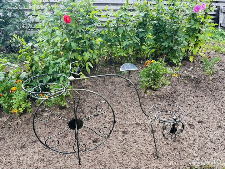 Кашпо велосипед