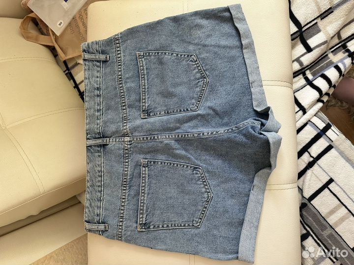 Женские джинсовые шорты 46-48