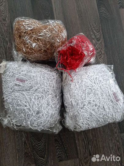 Бумажный наполнитель для подарков