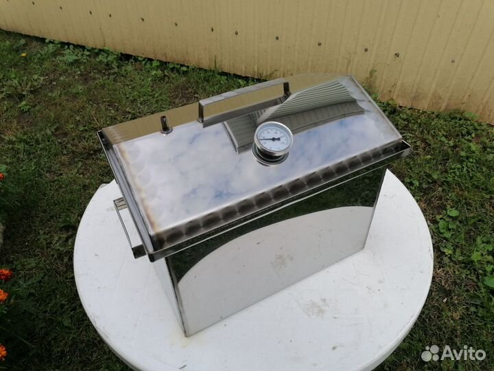 Коптильня домиком г.к 400х250х250х1,5мм