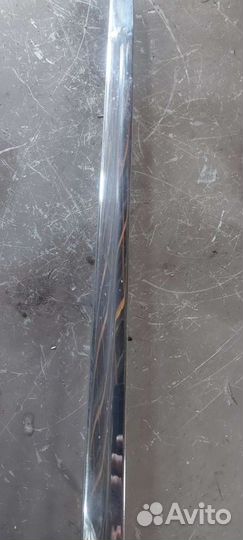 Хром заднего бампера на Mercedes W140