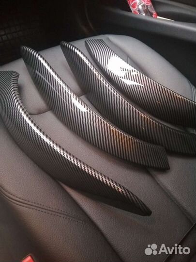 Накладки ручек дверей салона bmw f 30