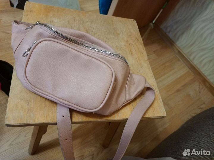 Сумка поясная бананка женская