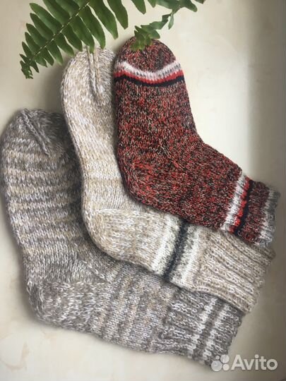 Носочки шерстяные