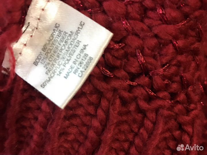 Комплект шапка и снуд