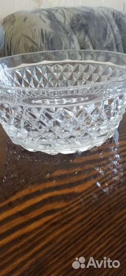 Салатник хрустальный