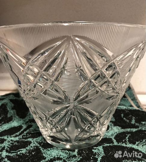 Хрустальные салатники-конфетницы СССР