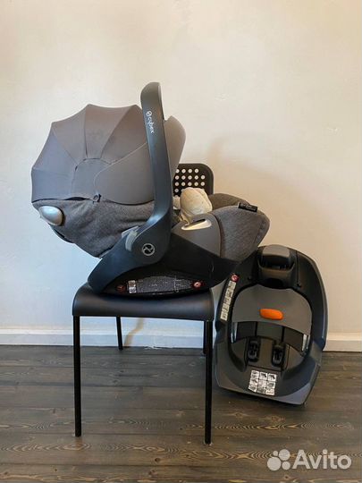 Детская автолюлька Cybex Cloud Q Plus Platinum