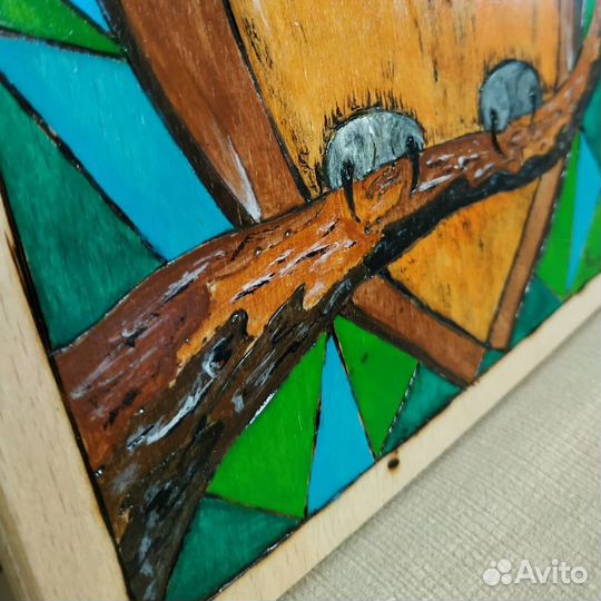 Разделочная доска Сова