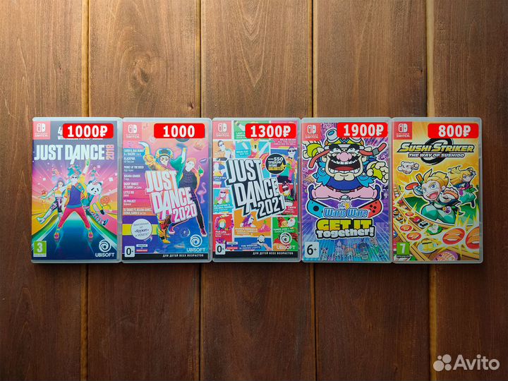 Игры на картриджах Nintendo Switch