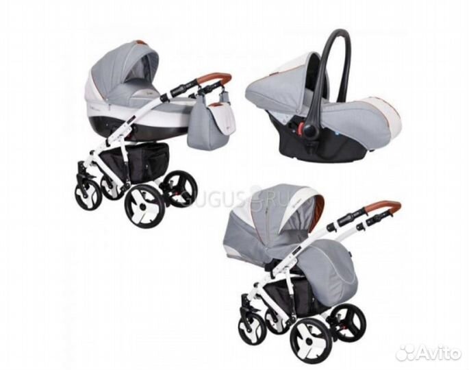 Коляска Coletto Florino carbon 3в1