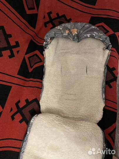 Конверт меховой amarobaby 85 см