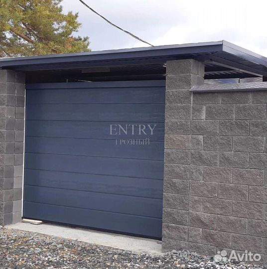 Ворота гаражные секционные