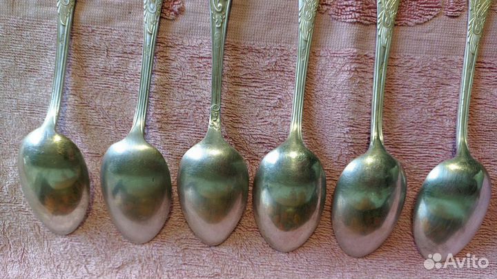 Ложки столовые мельхиор СССР