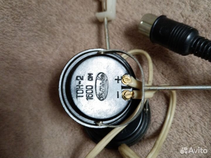 Наушники СССР тон-2. 1600ом