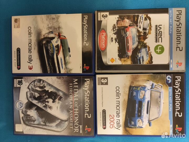 Лицензионные игры ps2