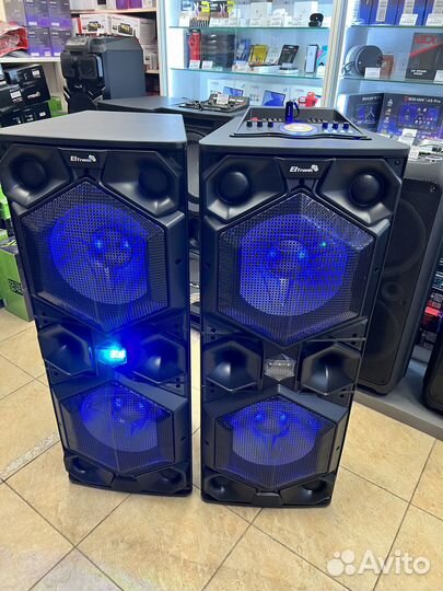 Колонки караоке ElTronic 30-25 v2 (4000 Вт)