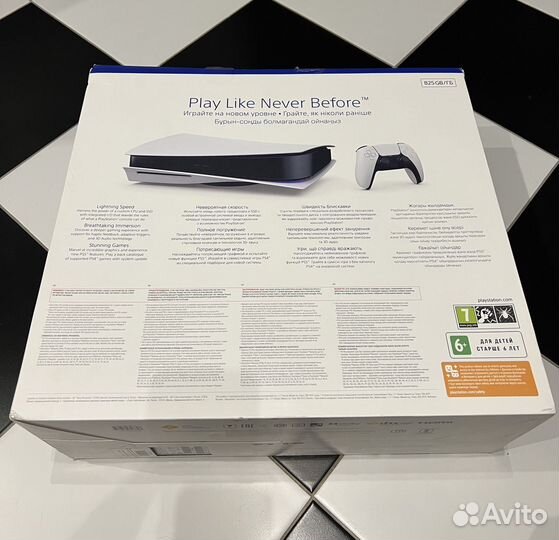 Sony Playstation 5 с дисководом рст