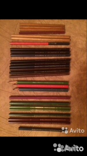 Коллекция карандашей, СССР