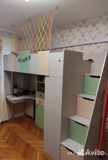 Детский спальный комплекс, кровать двухъярусная