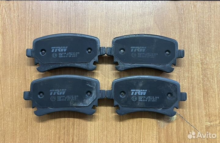 Задние колодки VAG TRW 4B3698451A