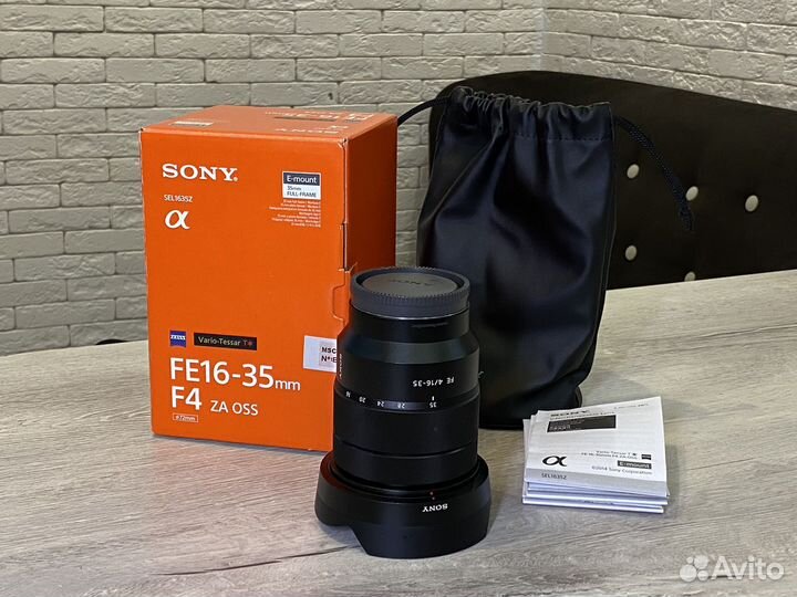 Объектив Sony 16-35mm f/4