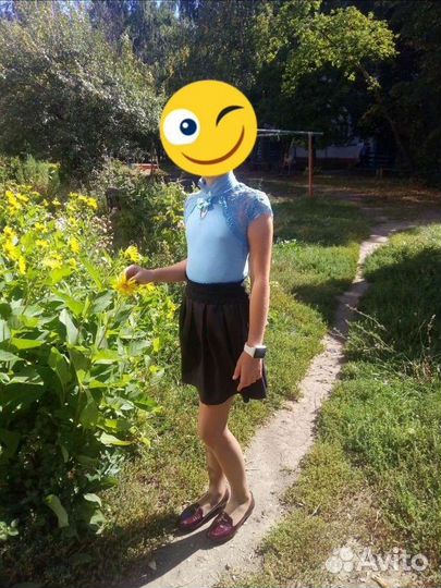 Школьная блузка 146р