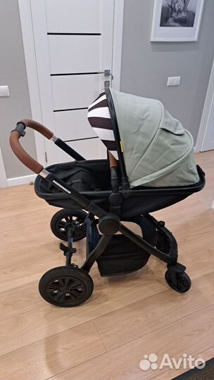 Коляска трансформер 2в1 Happy baby Mommer green