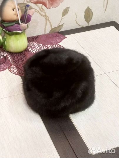 Шапка норковая