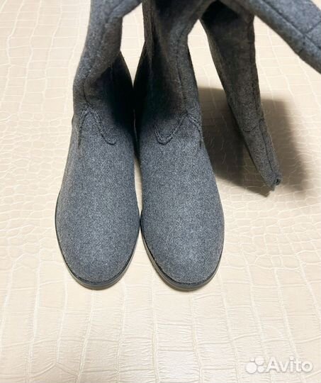 Сапоги женские Chanel войлок