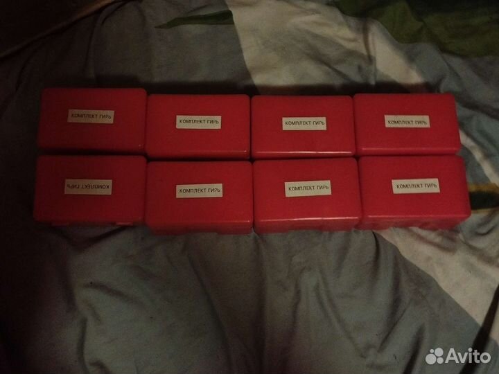 Комплект гирь для лабораторных работ по физике