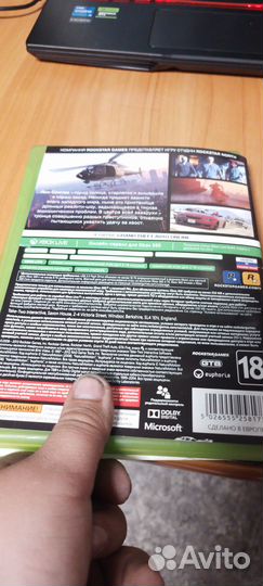 Диск на xbox 360 гта 5