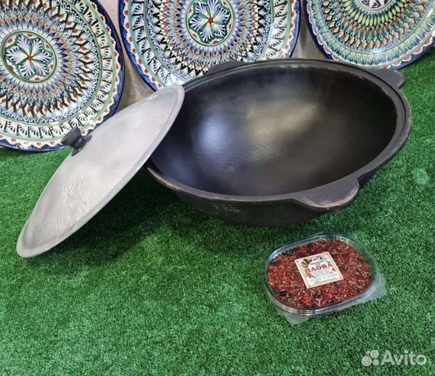 Казан чyгyнный 12л