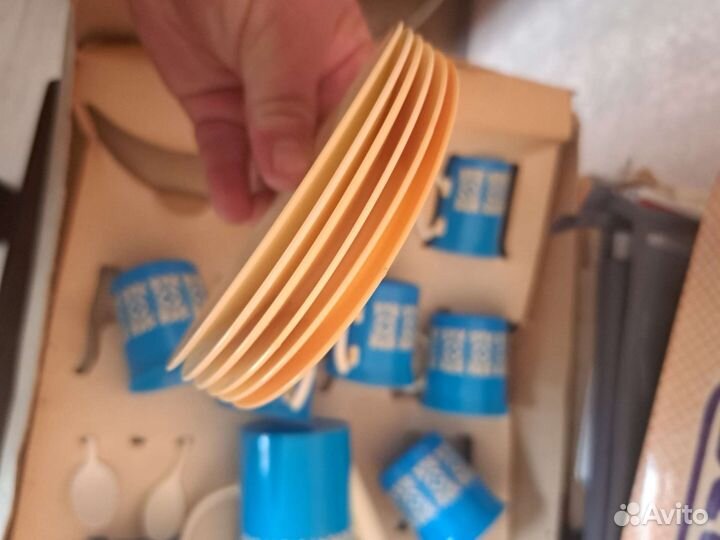 Пластиковая посуда СССР