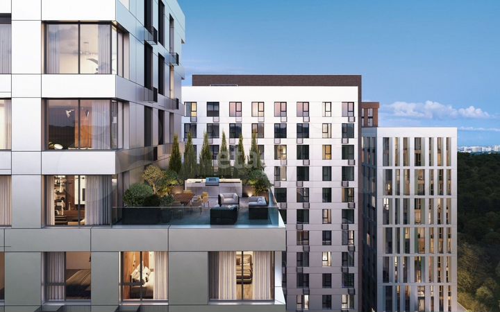 Апартаменты-студия, 17 м², 6/21 эт.