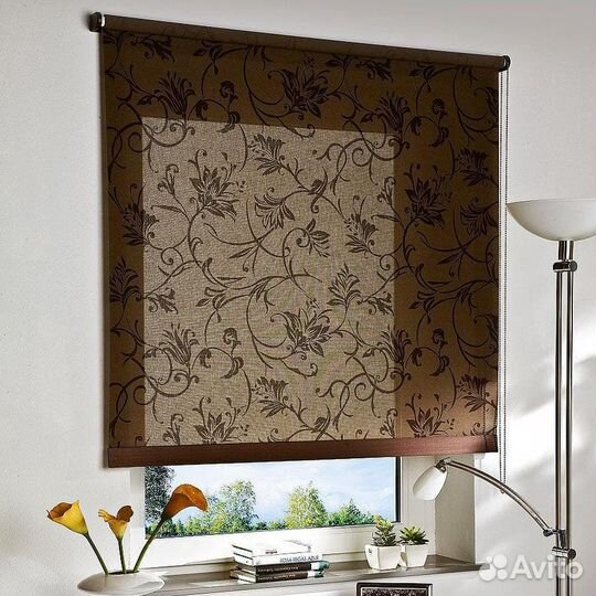 Рулонные шторы и жалюзи