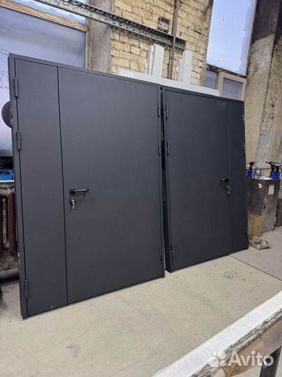 Двери противопожарные/технические двухстворчатые