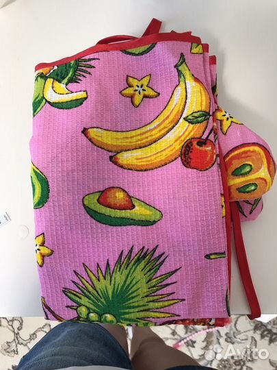 Кухонный фартук и прихватка