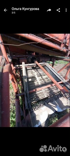 Картофелеуборочный комбайн кку2