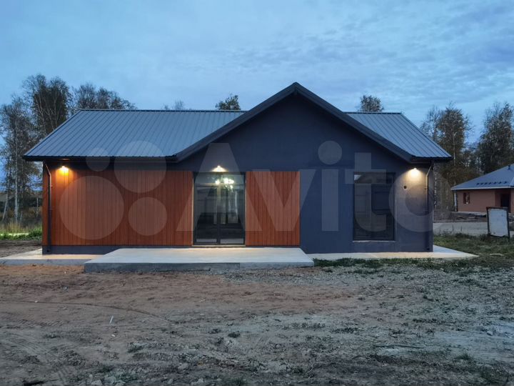 Дом 105 м² на участке 8 сот.