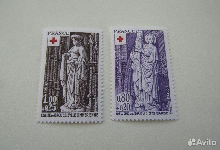 Марки Франция. Де Брю. 1976