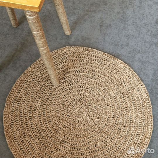 Ковер из джута