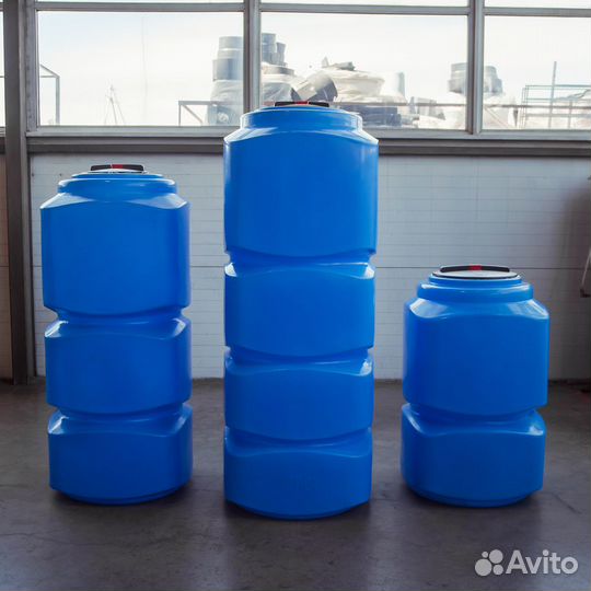 Емкость 500/750/1000 литров прямоугольная