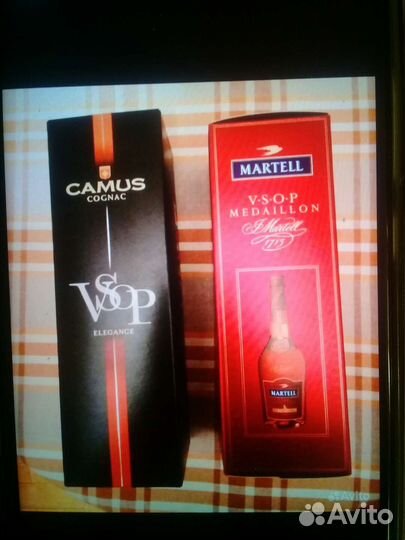 Подарочные коробки из французского коньяка и бутыл
